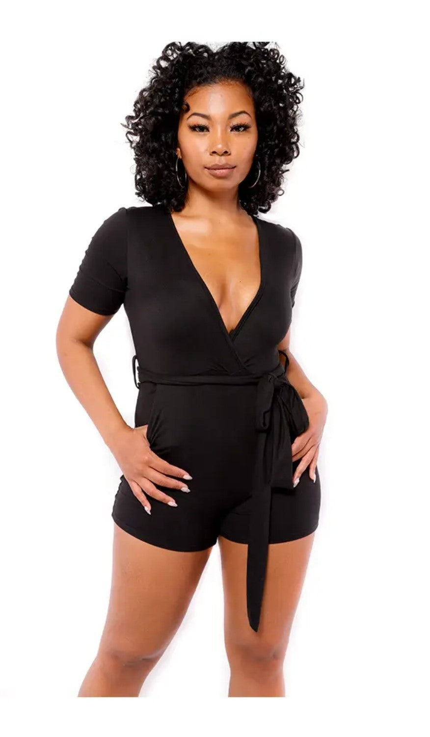 PRETTY BLACK ROMPER