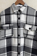 Load image into Gallery viewer, Plaid Flannel Long Shacket
