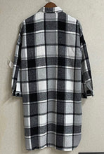 Load image into Gallery viewer, Plaid Flannel Long Shacket
